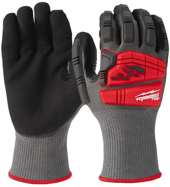 Milwaukee HANDSKER SLAGBESKYTTENDE CUT 5/E - XL/10