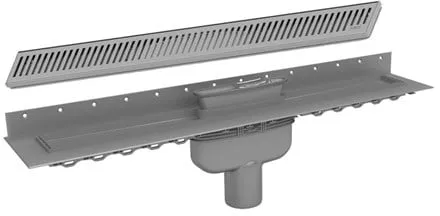 Purus line gulvafløb sampak 1000 mm lodret